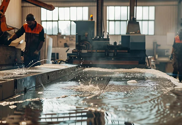 Waterjet cutting in the vicinity of Warsaw, for example, in Pruszkow